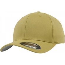 Flexfit "Wooly" z tvrdého plátna se stříbrným kšiltem zespodu Curry