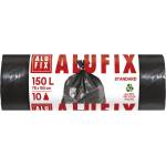 Alufix Торба за боклук alufix 150l 34 микрона черна 10 броя ms150uninew (ms150uninew)