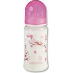 Baby-Nova Пластмасово шише с широко гърло Baby Nova PA - 300 ml, розово (48000) - ozone