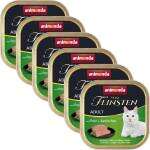 Animonda Vom Feinsten Adult Cats - с пуйка и заек 6 x 100 г