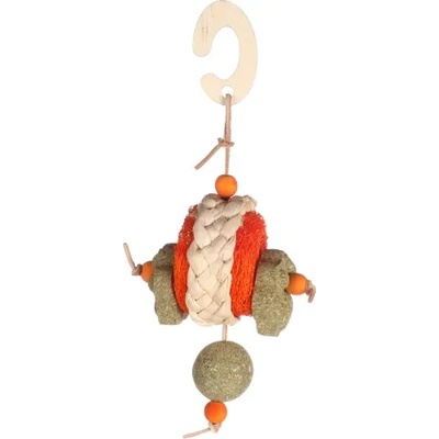 Flamingo Mareb - Играчка за гризачи с натурални елементи, 22 см