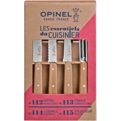 Opinel Sada nožov Les Essentiels natural 001300 001300 4 ks