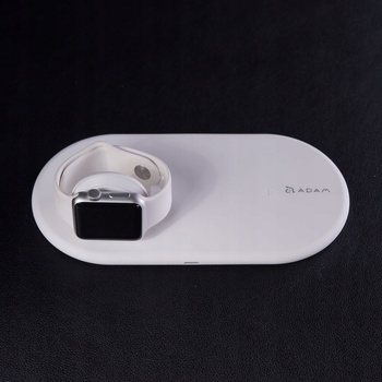 Adam Elements Omnia Q2 2-in-1 Fast Charging Stand AEAPAADQ2OGWH