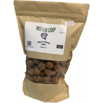 Best for carp BFC Chilli & Pepper Liver 1kg 20 mm