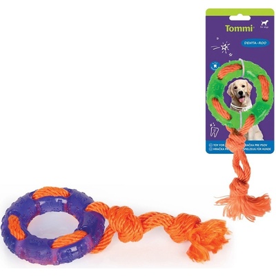 Tommi guma Denta Roo záchranný kruh 9,5 cm (MIX BAREV)