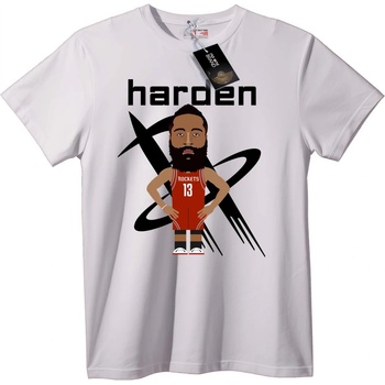 NOONEBRAND Тениска Harden Rockets 13 - M, White