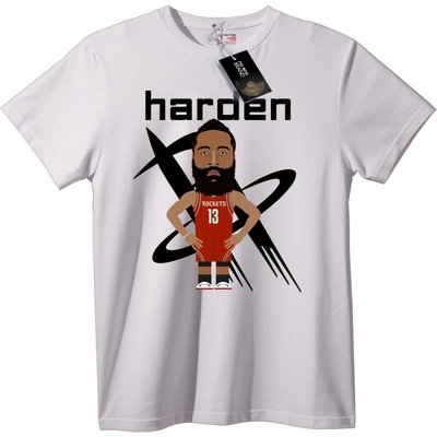 NOONEBRAND Тениска Harden Rockets 13 - M, White