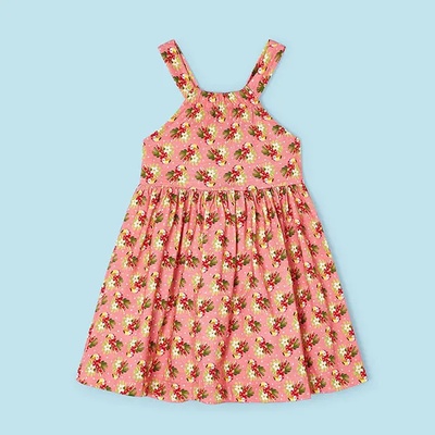 Mayoral Рокля трикотаж тукан в розово за мини момиче Mayoral