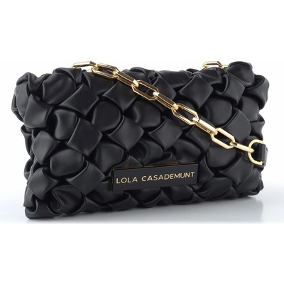 Lola Casedemunt malá kabelka/psaníčko s řetízkem black LS2604078