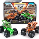 MONSTER JAM 2 VOZIDLÁ MONSTER TRUCK BOG HOG VS KING SLING 1:64