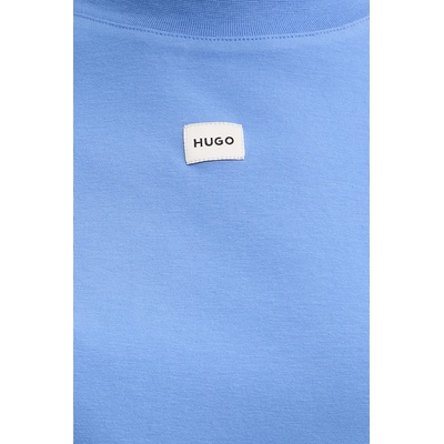HUGO уголемена тениска дамска с модал signature_tshirt (50556807)