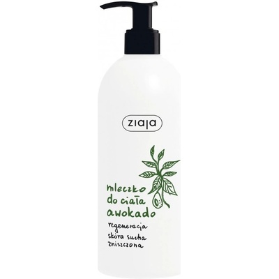 Ziaja Natural Avocado Oil regenerační tělové mléko 400 ml