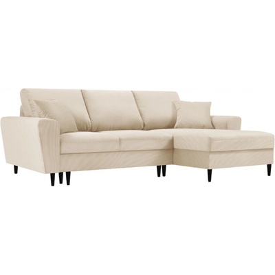 Micadoni Moghan 241 cm béžová manšestrová pravá