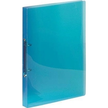 VIQUEL Viquel Desky kroužkové PropyGlass, modrá, 2 kroužky, 25 mm, A4