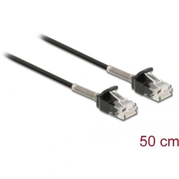 Delock 87015 50cm Cat6A RJ45 мъжки - RJ45 мъжки кабел със защита от прегъване (87015)