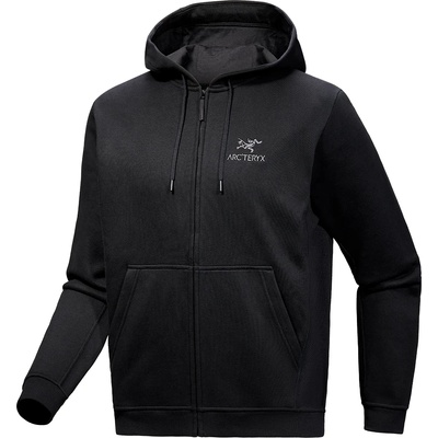 Arc'teryx Мъжко поларено яке Arc'teryx Emblem Fleece Full-Zip Hoody Fleece jacket - Black - размер S (005-6882-0211)