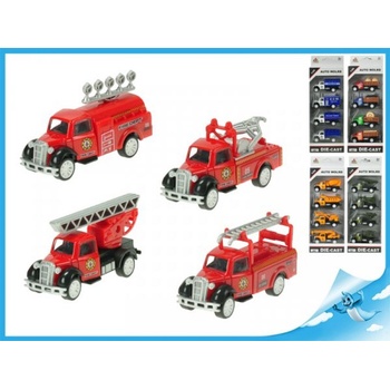 Mikro Trading Hasičské auta 4ks modely 1:55