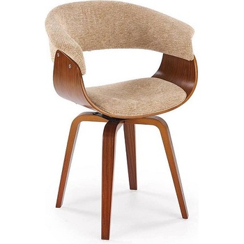 Halmar Трапезен стол k545 бежов / орех