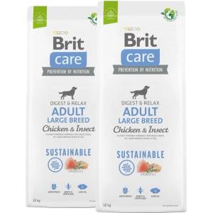 Brit Care Dog Sustainable Adult Large Breed 2 x 12 кг
