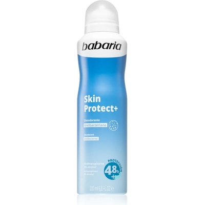 Babaria Deodorant Skin Protect+ дезодорант в спрей с антибактериална добавка 200ml