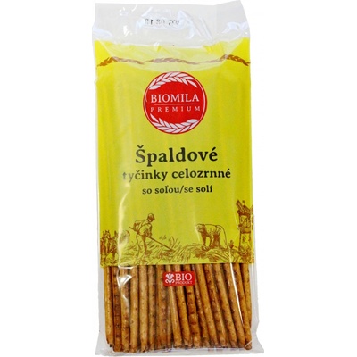 Biomila Špaldové tyčinky so soľou BIO 150 g