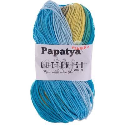 Kamgarn Příze Papatya Cottonish Varianta: 07