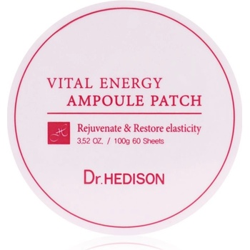 Dr. HEDISON Rejuvenate & Restore Elasticity hydrogélová maska na očné okolie proti starnutiu 60 ks
