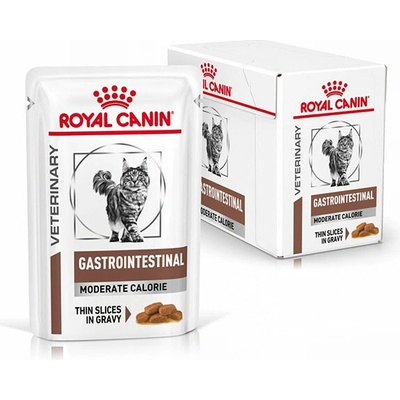 Royal Canin VHN Cat Gastrointestinal Moderate Calorie Gravy Kapsičky 12x85 g