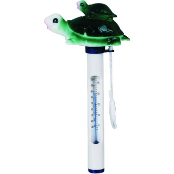 Sparkly POOL teploměr plovoucí s figurkou