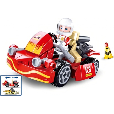 Sluban B0899 Natahovací Motokára