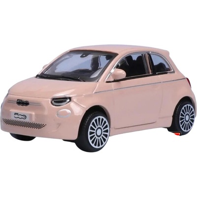 Bburago Fiat 500e krémová 1:43