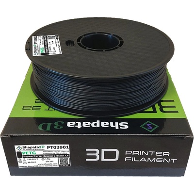 Petg с въглеродни нишки филамент 1.75мм 1кг Черен pro (pt03901)