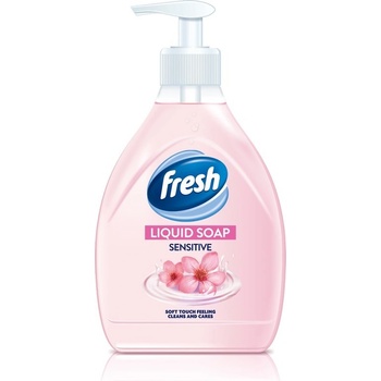 Fresh Liquid soap tekuté mydlo s dávkovačom Sensitive 500 ml