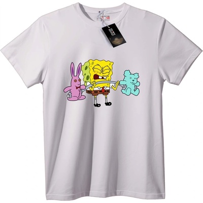 NOONEBRAND Тениска SpongeBob & Приятели - 6XL, Black