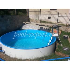 Pool expert Стълба за полувкопани басейни с дълбочина до 120 см
