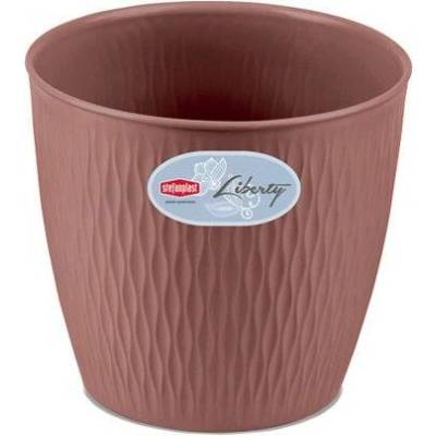 STEFANPLAST GARDEN Obal na kvetináč LIBERTY 30x27 cm 14,2l pre 27 cm kvetináč ružovohnedý