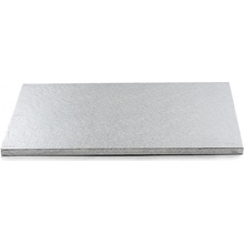 Decora Podnos pevný obdĺžnik Strieborný 35x45cm