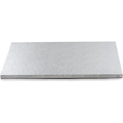 Decora Podnos pevný obdĺžnik Strieborný 35x45cm