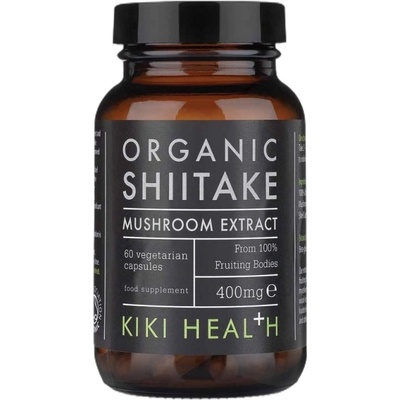 KIKI Health Shiitake Extract Organic 400 mg [60 капсули]