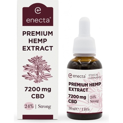 Enecta CBD Konopný olej 24% 30 ml 7200 mg