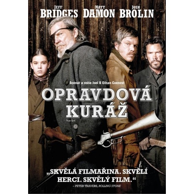 opravdová kuráž DVD