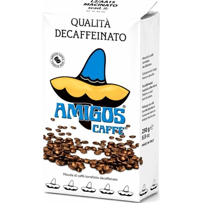 Amigos caffé Qualitá Decaffeinato mletá 250 g
