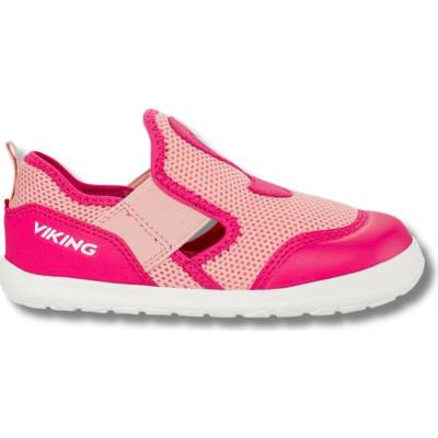 VIKING BY NORWAY, ALV BAREFOOT PAW SANDAL Růžová,Bílá
