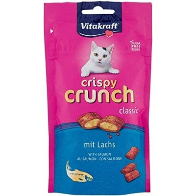 Vitakraft Cat Crispy Crunch losos 60 g
