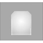 InterCeramic Огледало InterCeramic ICM R47 - Вертикално стъклено с декоративни линии 50x60 см (ICM R47)