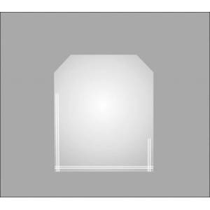 InterCeramic Огледало InterCeramic ICM R47 - Вертикално стъклено с декоративни линии 50x60 см (ICM R47)