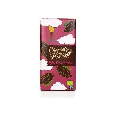 Chocolates from Heaven horká čokoláda Peru a Dominikánska rep. 85% Bio 100 g