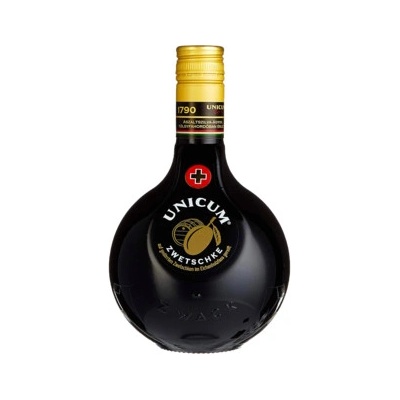 Zwack Unicum Švestka 34,5% 1 l (holá láhev)