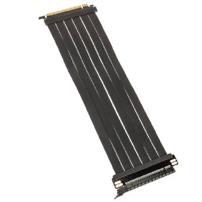 Кабел Kolink PCIe 5.0 Riser Cable, 180 градуса, 300mm - Черен (KOLINK-ACC-ZURC-037)