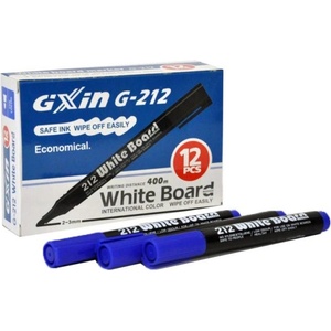  Маркер за бяла дъска gxin 212/213 син